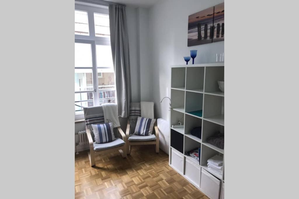 Central, Modern, Mit Grossem Balkon Checkin123 Wiesbaden Exterior foto